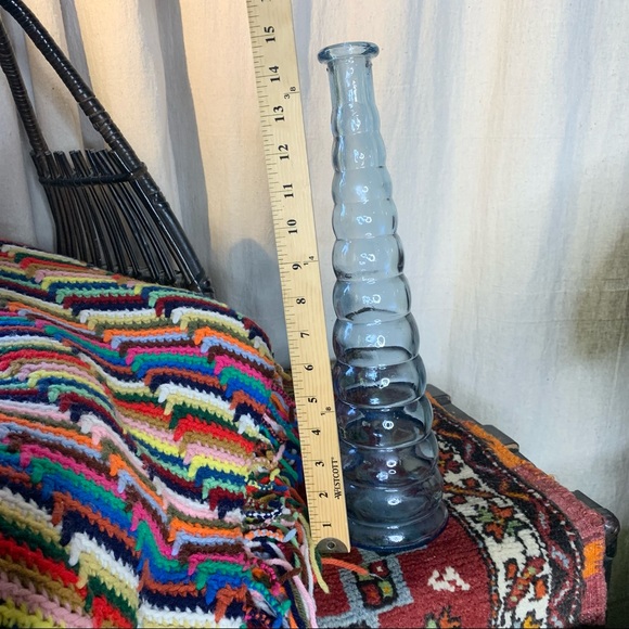 Blue Glass Genie Bottle - Picture 6 of 6